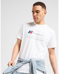 Berghaus - T-Shirt Stack Logo Homme - Lyst