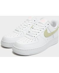nike white air force womens