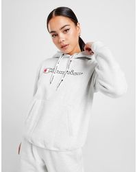 ladies white champion hoodie