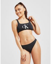 calvin klein black bikini set