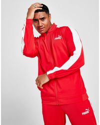 Puma red tracksuit mens Clearance