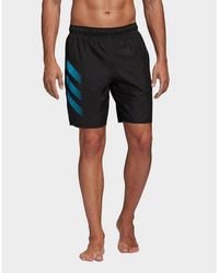 adidas tape swim shorts