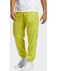 adidas Originals Sprt Satin Firebird Tracksuit Bottoms in Blue for Men - Lyst