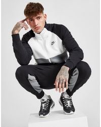 white nike tracksuit mens