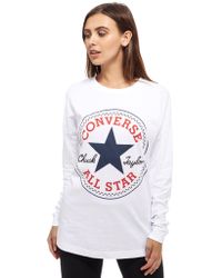 long sleeve converse top