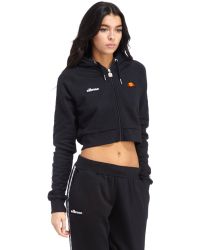 ellesse zip up hoodie womens