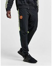 adidas - Pantalon de jogging toile Manchester United - Lyst
