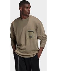 adidas originals tape itasca crew sweatshirt