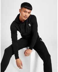 emporio armani lightweight lounge tracksuit navy