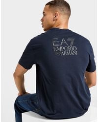 EA7 - Maglia Carbon Logo - Lyst