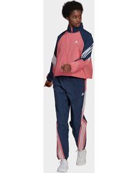 dusty pink adidas tracksuit