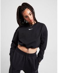 nike swoosh tie crew sweatshirt