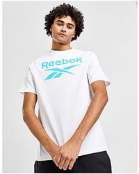 Reebok - T-shirt Large Logo - Lyst