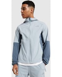 The North Face - Mens Giacca Sportiva con Cappuccio Performance Woven Full Zip - Lyst