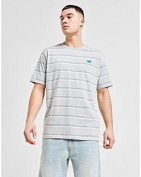 New Balance - Striped T-shirt - Lyst