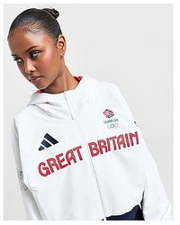 adidas - Team Gb Paris Olympics Jacket - Lyst