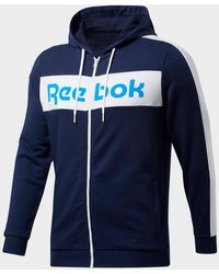 reebok black men's hoodie