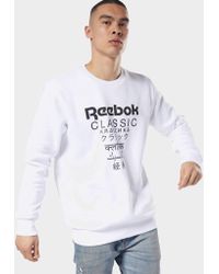 reebok classic sweatshirt mens