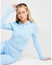Hoodrich - Selene Rib Full Zip Felpa - Lyst
