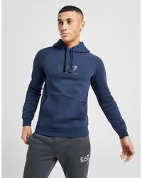 emporio armani ea7 overhead tape hoodie