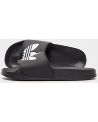 adidas all black slippers