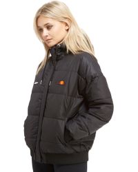 ellesse black padded jacket