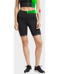 reebok high waisted shorts