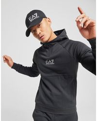 ea7 zipped hoodie