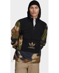 adidas originals authentic overhead windbreaker