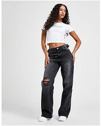 Hoodrich - Spark Applique Wide Leg Jeans - Lyst