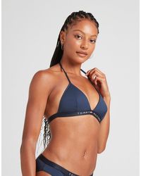 Tommy Hilfiger Synthetic Haidee Triangle Bikini Top in Red - Lyst