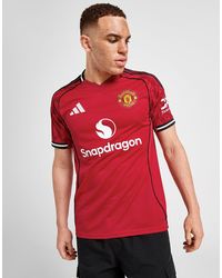 adidas - Maillot Domicile Manchester United Fc 2025/26 - Lyst