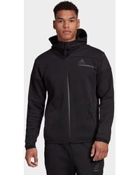 Adidas Zne Parley Primeknit Hoodie For Men Lyst