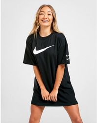 white nike t shirt dress