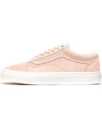 vans old skool pink suede