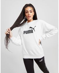 black and white puma sweatshirt
