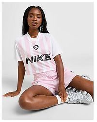 Nike - Stripe Crop Pallone Maglia - Lyst