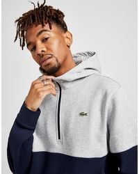 mens white lacoste hoodie