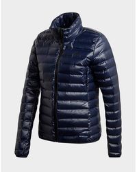 adidas originals short down filled jacket in black