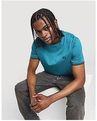 Fred Perry - T-Shirt à Manches Courtes Twin Tipped Ringer - Lyst