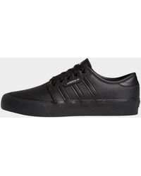 adidas seeley black leather