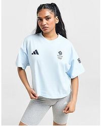 adidas - T-shirt Équipe de Grande-Bretagne Icons - Lyst