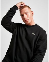 lacoste core crew sweatshirt