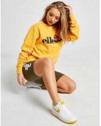 Ellesse Core Logo Crew Sweatshirt - Yellow