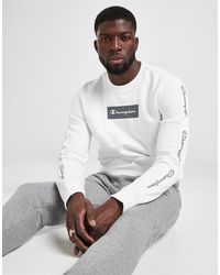 champion tape crew sweatshirt