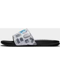 mens white nike sandals