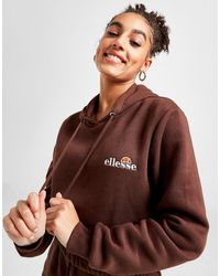 ellesse cargo crop hoodie