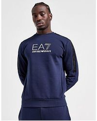 EA7 - Visibility Tape Crew Sweatshirt - Lyst