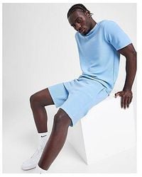 BOSS - Ottoman Ribbed Shorts - Lyst