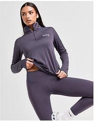 Nike - Training Graphic Swoosh 1/4 Zip Top - Lyst